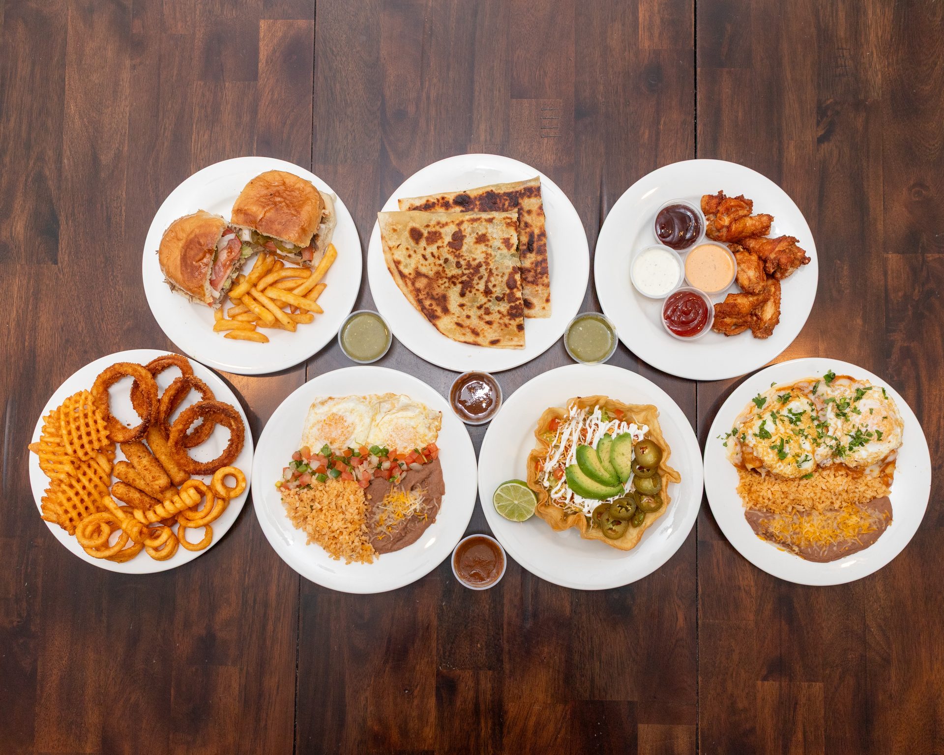 Breakfast, Lunch, and Dinner